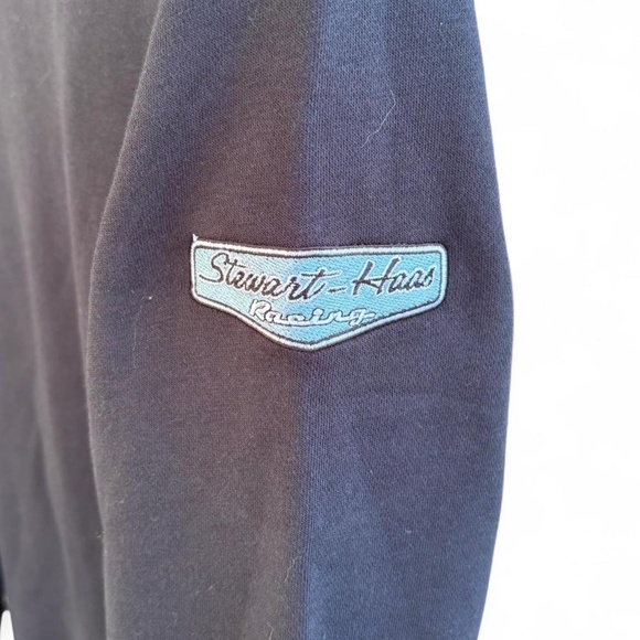 NWT, Nike FORD Stewart - Haas Racing Black Sweatshirt, Men’s Size M - Picture 6 of 8